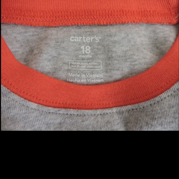 Carters Dinosaur Pajamas 18M - Picture 9 of 9